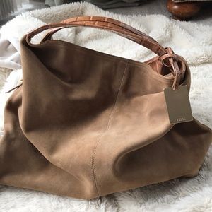 Suede Furla bag in good condition